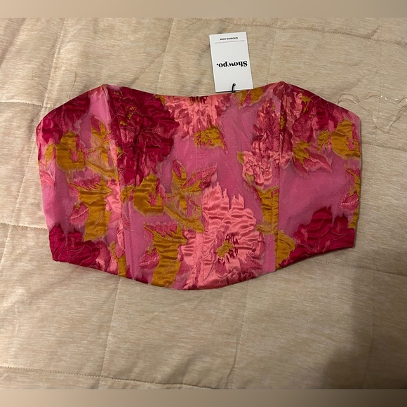 Brailey Bustier Top - size US 6 in Pink - Picture 2 of 5